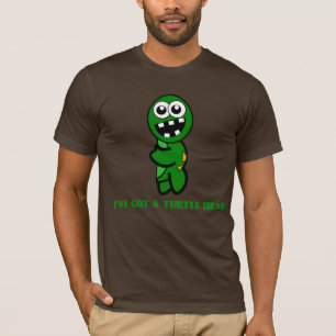 カメの頭部 Tシャツ