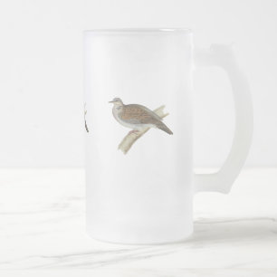 カメの鳩 フロストグラスビールジョッキ