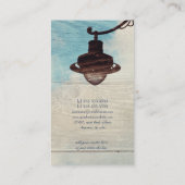 カメの鳩-愛および誠実 名刺 (裏面)