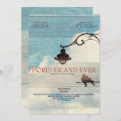 カメの鳩-永久に 招待状 (正面/裏面)