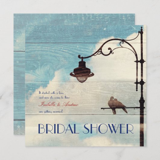 カメの鳩-永遠に 招待状 (正面/裏面)