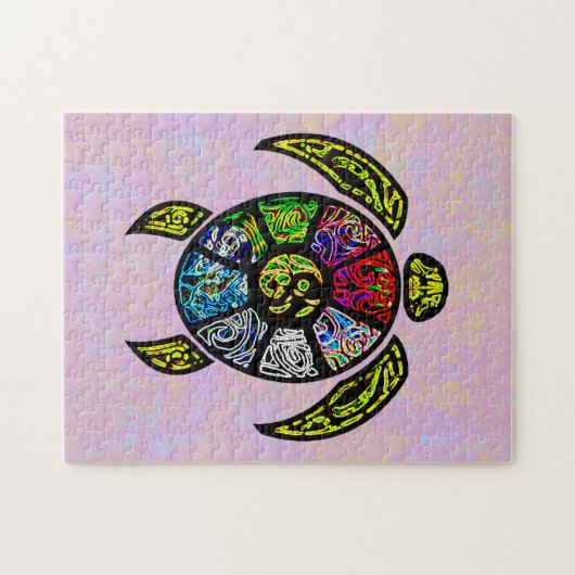 カメのBaGua ジグソーパズル (横)