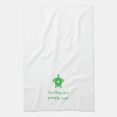 カメは人々の余りに台所タオルです キッチンタオル (縦)