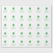 カメは余りに包装紙を人々です ラッピングペーパー (フラット)