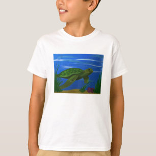 カメはTシャツをからかいます Tシャツ