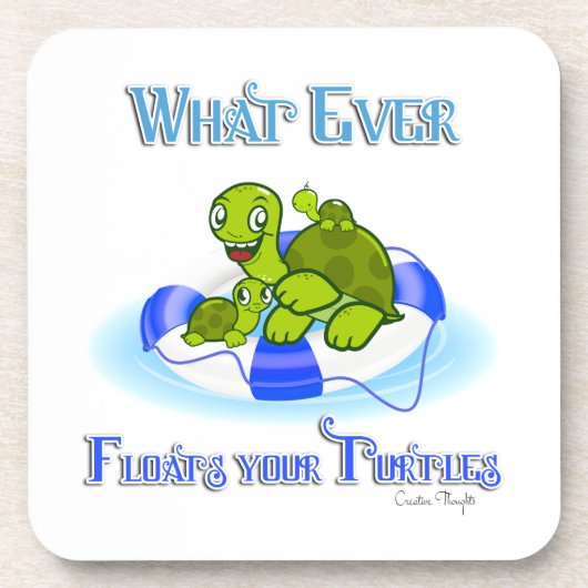 カメを浮かべるものは何でも3 コースター (正面)