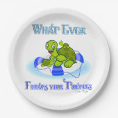 カメを浮かべるものは何でも3 ペーパープレート (正面)