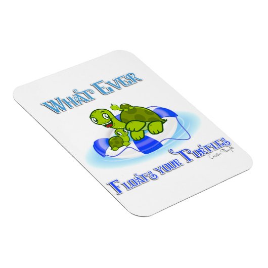 カメを浮かべるものは何でも3 マグネット (右側)