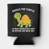 カメを見る 缶クーラー (正面)