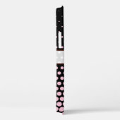 カメオピンク水玉模様ブエレガントロモダンック Case-Mate iPhoneケース (裏面 / 右)