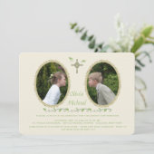 カメオ兄弟姉妹2写真宗教招待状 招待状 (スタンド正面)