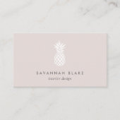 カメオ赤面パイナップル 名刺 (正面)