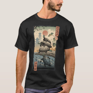 カメカメ浮世絵 Tシャツ