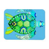 カメカラフルスケッチ マグネット (横)