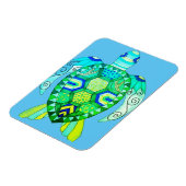 カメカラフルスケッチ マグネット (左側)