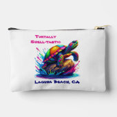 カメカラフルスプラッシュ袋入り アクセサリーポーチ (裏面)