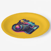 カメカラフルラ紙プレート! ペーパープレート (アングル)