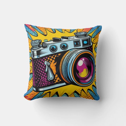 カメカラフルラ！ クッション (正面)