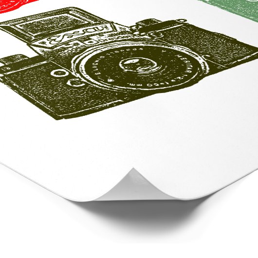 カメカラフルラ ポスター (角)