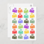 カメカラフルラ ポストカード (正面/裏面)