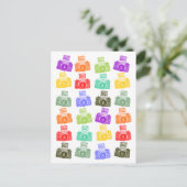 カメカラフルラ ポストカード (スタンド正面)