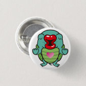 カメキスをするラ 缶バッジ (正面&裏面)