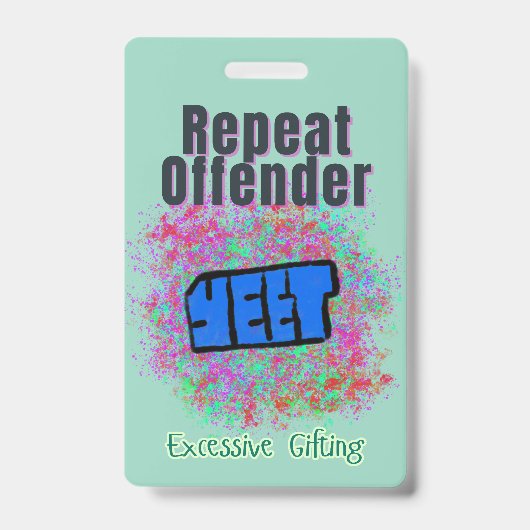 カメディアン リピート オフェンダー ID バッジ (正面)
