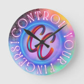 カメディッククロック ラウンド壁時計 (正面)