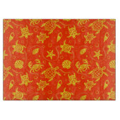 カメパターン カッティングボード (正面)