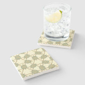 カメパターン ストーンコースター (横)