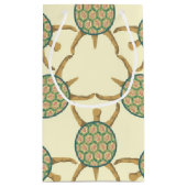 カメパターン スモールペーパーバッグ (裏面)