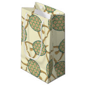 カメパターン スモールペーパーバッグ (正面アングル)