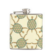 カメパターン フラスク (正面)