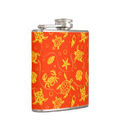 カメパターン フラスク (右)