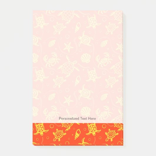 カメパターン ポストイット (正面)