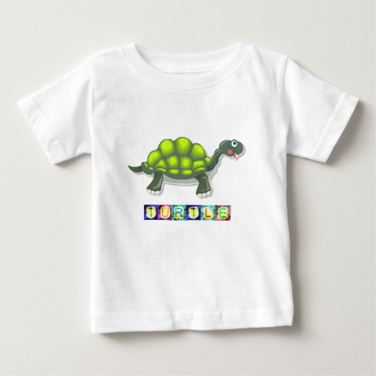 カメベビーTシャツ ベビーTシャツ (正面)