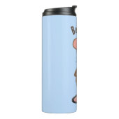 カメラおもしろいマンガイラストレーション付きネズミ タンブラー (回転左)