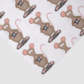 カメラおもしろいマンガイラストレーション付きネズミ 薄葉紙 (詳細)