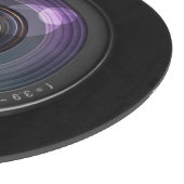 カメラおもしろいレンズ丸 カッティングボード (角)