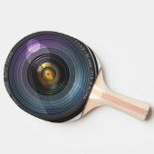 カメラおもしろいレンズ丸 卓球ラケット (横)