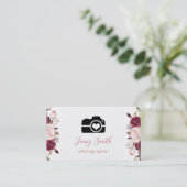 カメラおよびフローラデッキ 名刺 (スタンド正面)