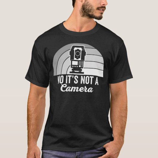 カメラじゃない調査士の誇り Tシャツ (正面)