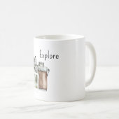 カメラで自然を探索 コーヒーマグカップ (正面右)