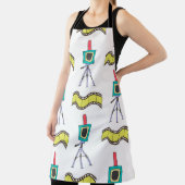 カメラとフィルムストリップを使用したシームレスなパターン エプロン (インサイチュ)