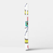 カメラとフィルムストリップを使用したシームレスなパターン Case-Mate iPhoneケース (裏面 / 左)