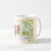 カメラと鳩 コーヒーマグカップ (正面右)