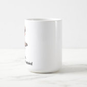 カメラに向けてポーズを取る幸福なパティシエ コーヒーマグカップ (中央)