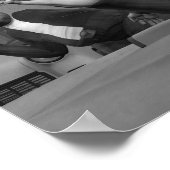 カメラに波 – 小さなポスター ポスター (角)