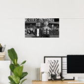 カメラに波 – 小さなポスター ポスター (ホームオフィス)