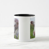 カメラにpeerring独身のな牛 マグカップ (中央)